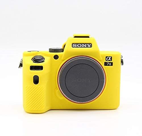 Чехол защитный силиконовый для фотоаппаратов Sony A7 II A7r II A7s II Желтый Чехол защитный силиконовый для фотоаппаратов Sony A7 II A7r II A7s II Желтый
