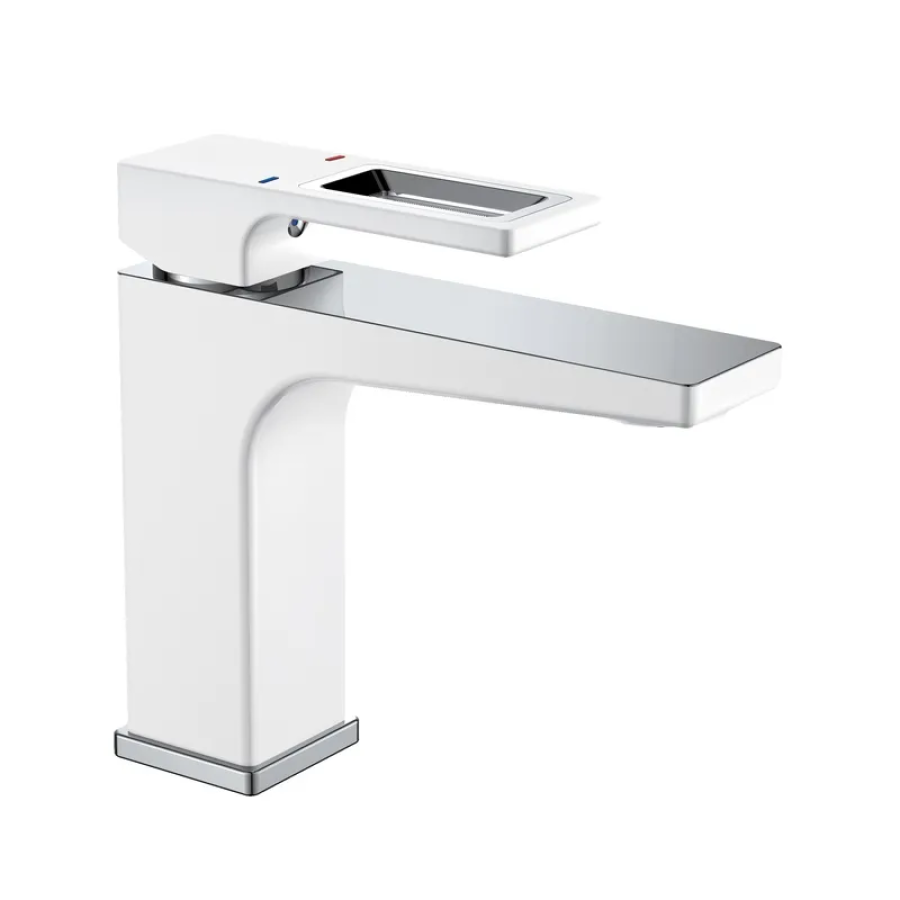 Смеситель для умывальника MIXXUS WALTER 001 White/Chrome (MI6620)