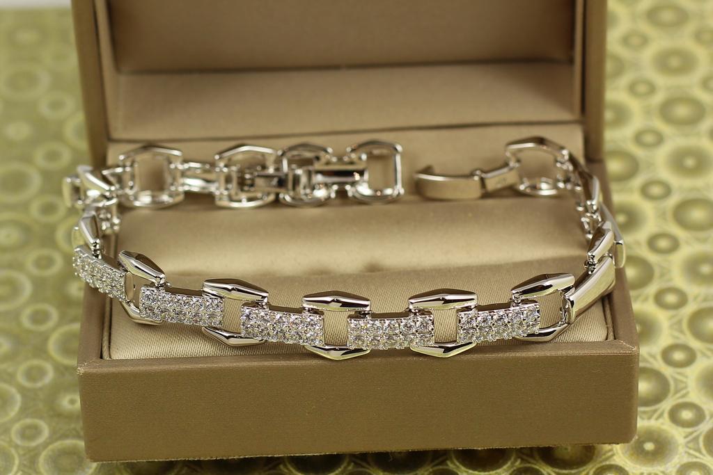 Браслет Xuping Jewelry Триумф 19 см 10 мм Серебристый (29912529)