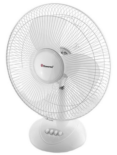 Настольный вентилятор Domotec MS-1626 40 Вт Белый (GR-06445)
