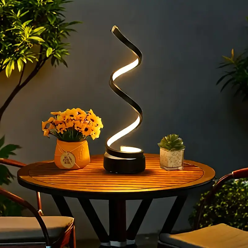 Лампа-светильник спиральная светодиодная настольная (2531739091) - фото 9 Лампа-светильник спиральная светодиодная настольная (2531739091) - фото 9