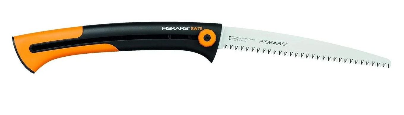 Садовая пила ручная Fiskars Xtract L SW 75 123880 из углеродистой стали с зажимом для ремня 33 см (2564409104)