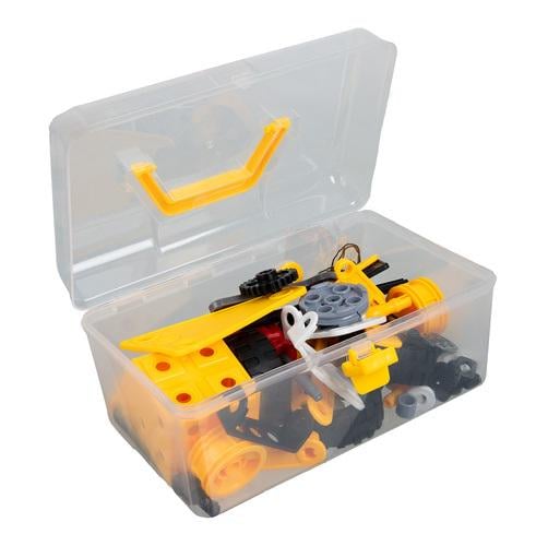 Конструктор творческий для детей транспорт 3D 100 шт.