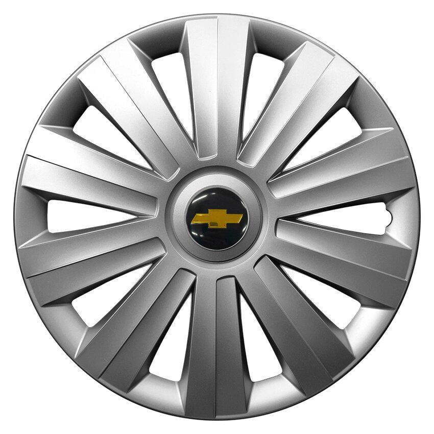 Комплект колпаков JAWOPLAST Snake R16 для Chevrolet 4 шт. Silver (28435125)