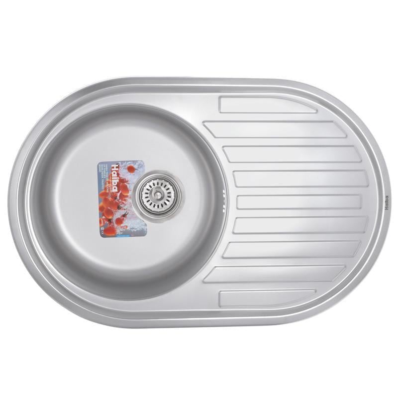 Мойка кухонная Haiba satin 77х50 см (HB0563)