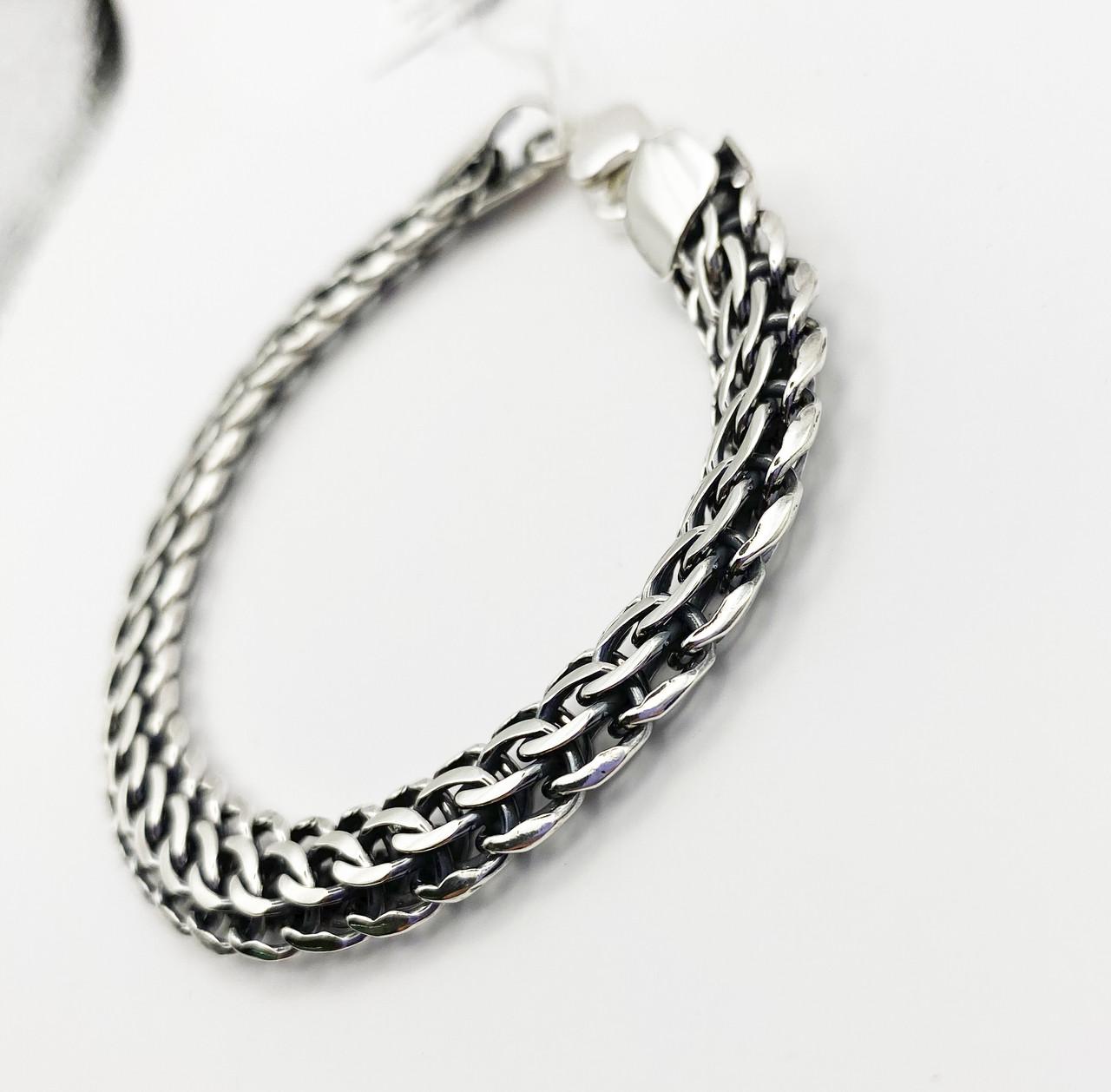 Браслет серебряный Питон р. 22 27,22 г - фото 3 Браслет серебряный Питон р. 22 27,22 г - фото 3