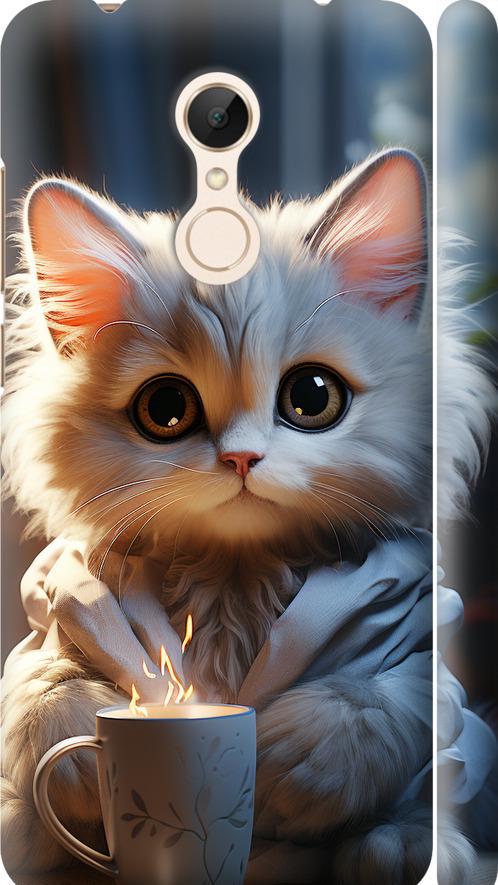Чехол на Xiaomi Redmi 5 White cat (5646m-1350-42517)