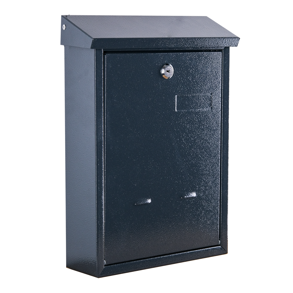 Поштова скринька індивідуальна Галіндустрія СП11 370х250х80 мм Антрацит (30829131)