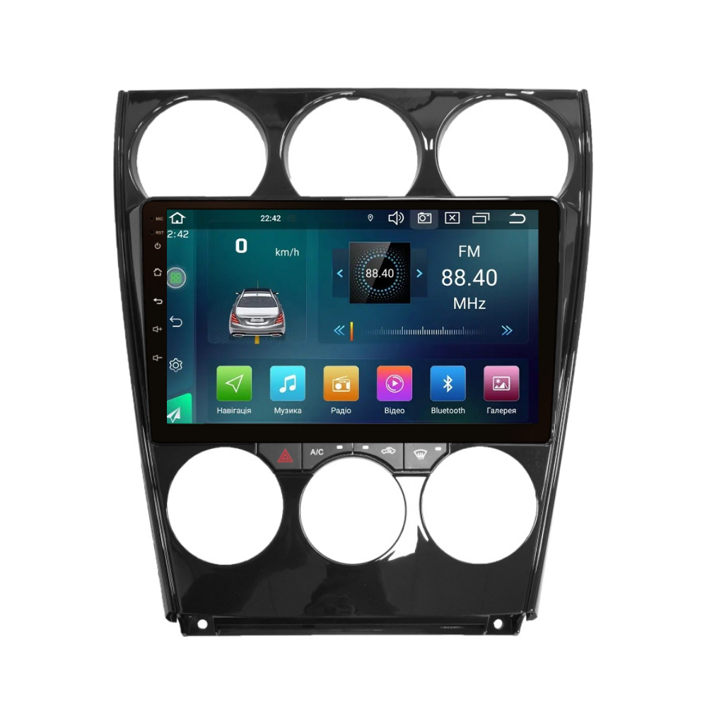 Магнитола штатная CYCLONE C9 CPL GSM Carplay 2/32 GB 4G для Mazda 6 2002-2007 г. (AR-81279)