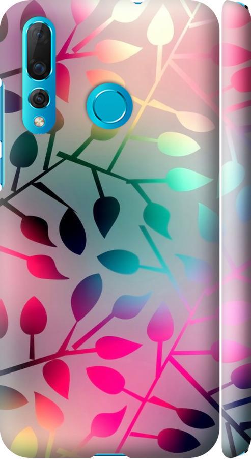 Чехол на Huawei Nova 4 Листья (2235m-1632-42517)