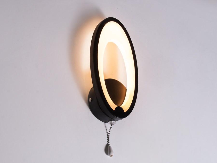 Светодиодный светильник Hupfen (9W 1673/1BK)