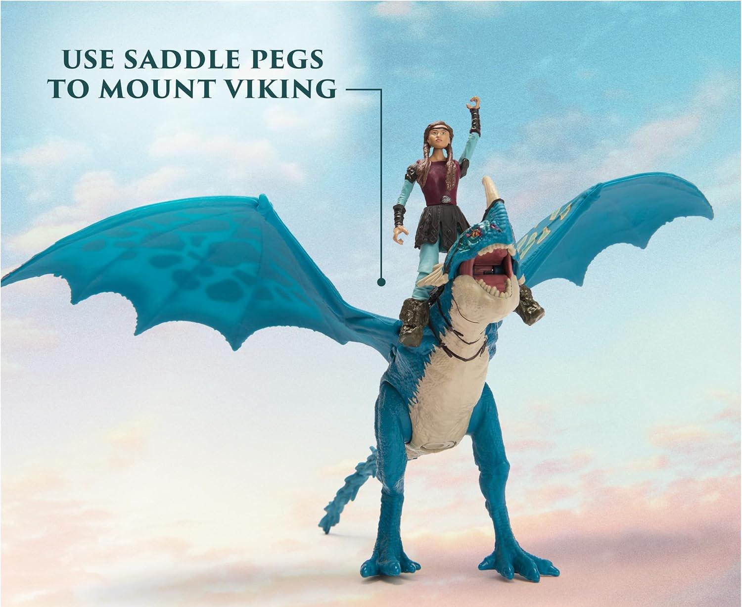 Фигурка игрушечная Dreamworks Dragons How to Train Your Dragon Deadly Nadder and Astrid Viking Duo Action Figures (336255986) - фото 6