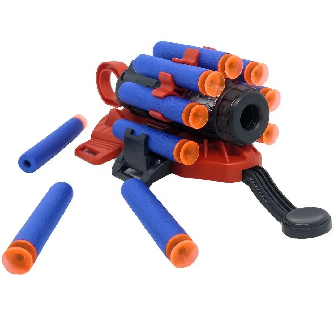 Дитяча іграшкова рукавичка-бластер Spider Man Gloves стріляє м'якими кулями