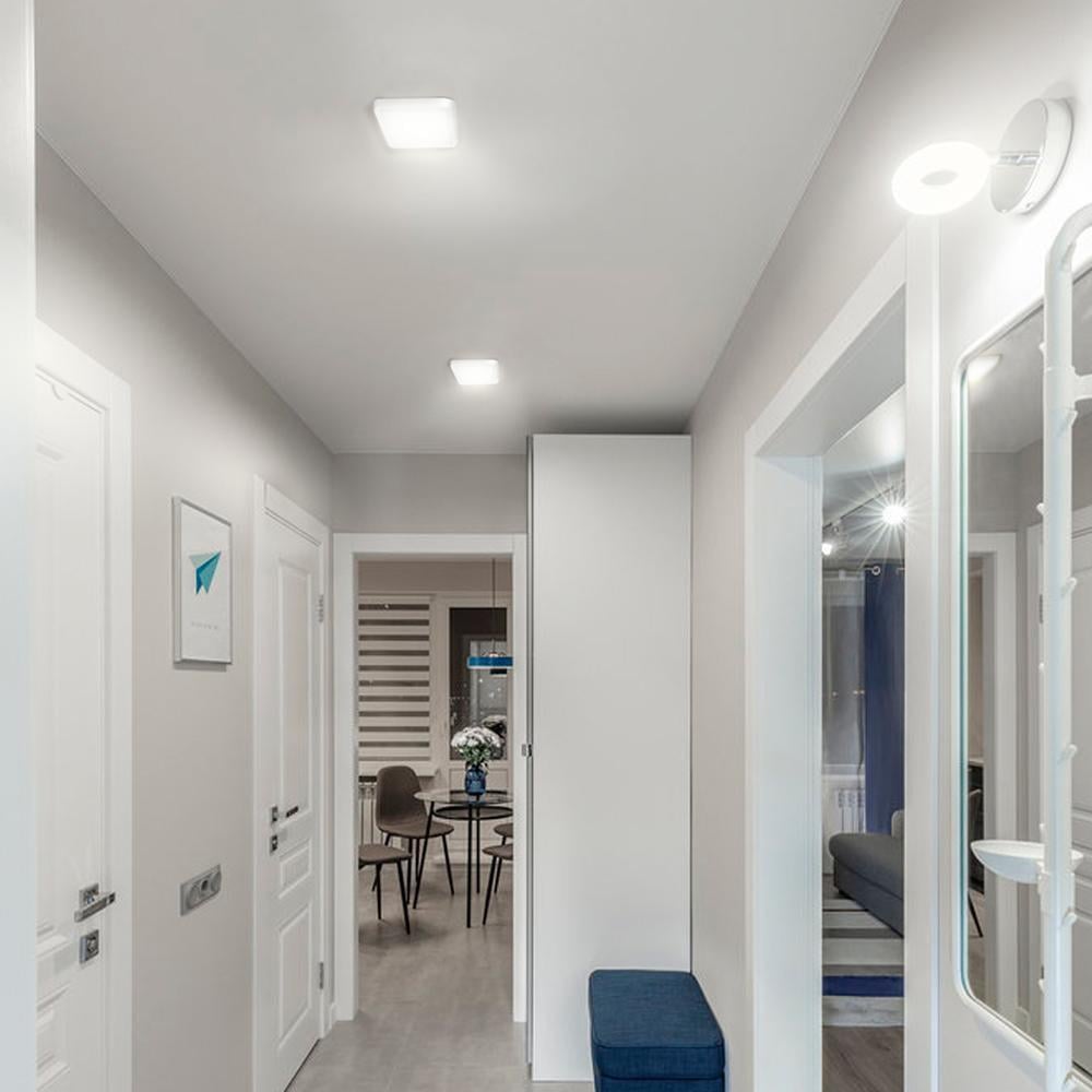 LED-світильник накладний Videx Квадрат 18W 5000K 220V Білий (27549401) - фото 4