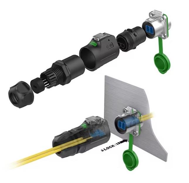 Роз'єм оптичний CNLINKO IP67 LP-24-C-LC/016/PE-41-003 М24 штекер без кабелю (2338163230) - фото 4 Роз'єм оптичний CNLINKO IP67 LP-24-C-LC/016/PE-41-003 М24 штекер без кабелю (2338163230) - фото 4