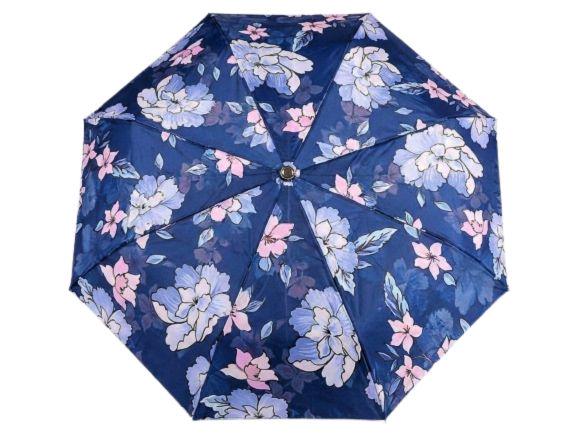 Парасолька складна автомат Sakura 8 спиць купол 110 см Blue (30696) Парасолька складна автомат Sakura 8 спиць купол 110 см Blue (30696)