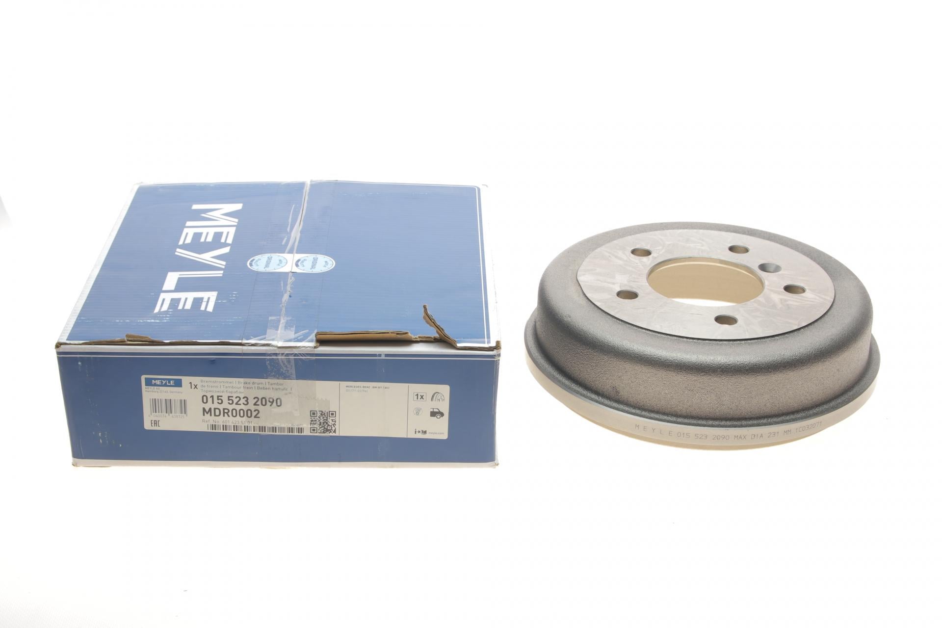 Барабан гальмівний задній Mercedes 207-210D (015 523 2090)