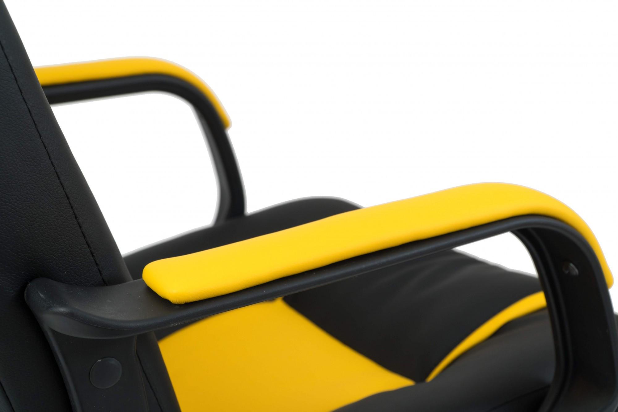 Кресло офисное компьютерное Chelsea Fly 2230-2240 ПлаStick Рич М1 Tilt Желто-черный - фото 4 Кресло офисное компьютерное Chelsea Fly 2230-2240 ПлаStick Рич М1 Tilt Желто-черный - фото 4