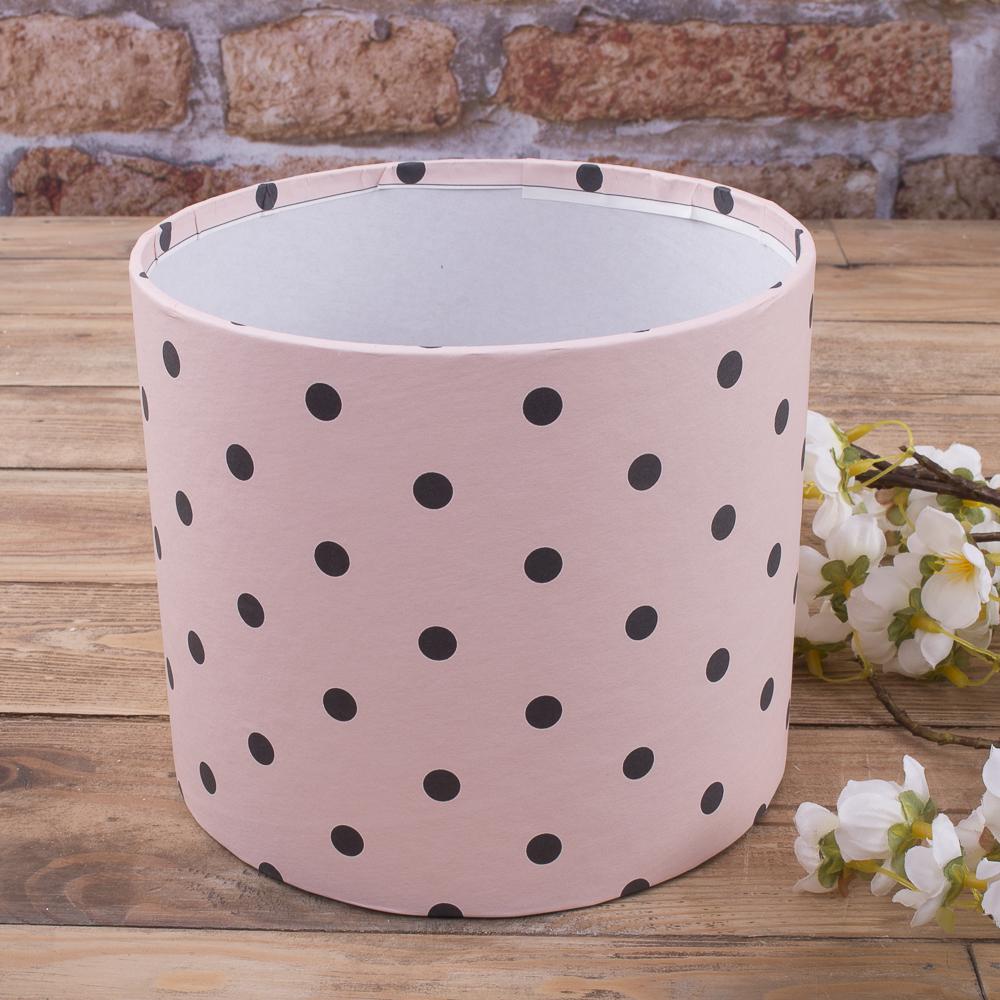 Коробка без кришки "горошки" 16 см (4219-23)