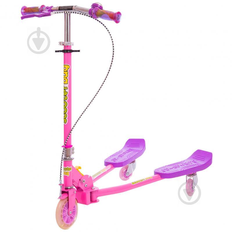 Самокат-трайк TRIKKE BUG 3-х кол. cклад. дет. TR-4502 Розовый (AN0955)