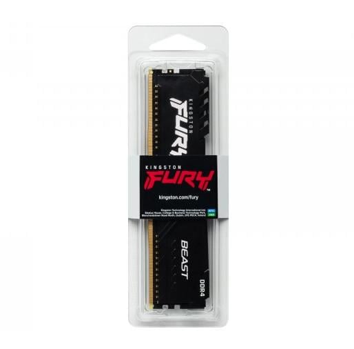 Оперативная память Kingston KF432C16BB/8 DDR4/8 Gb/3200 МГц/Fury Beast для компьютеров (561493) - фото 5 Оперативная память Kingston KF432C16BB/8 DDR4/8 Gb/3200 МГц/Fury Beast для компьютеров (561493) - фото 5