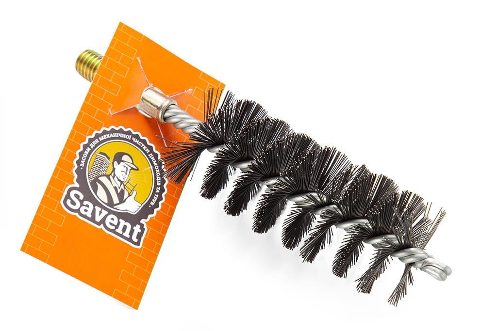 Щетка металлическая для чистки теплообменника котлов/труб Savent 40 мм