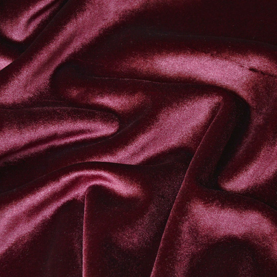 Ткань бархат IDEIA Двухсторонний 1,8 м Бордовый (2200004074795)