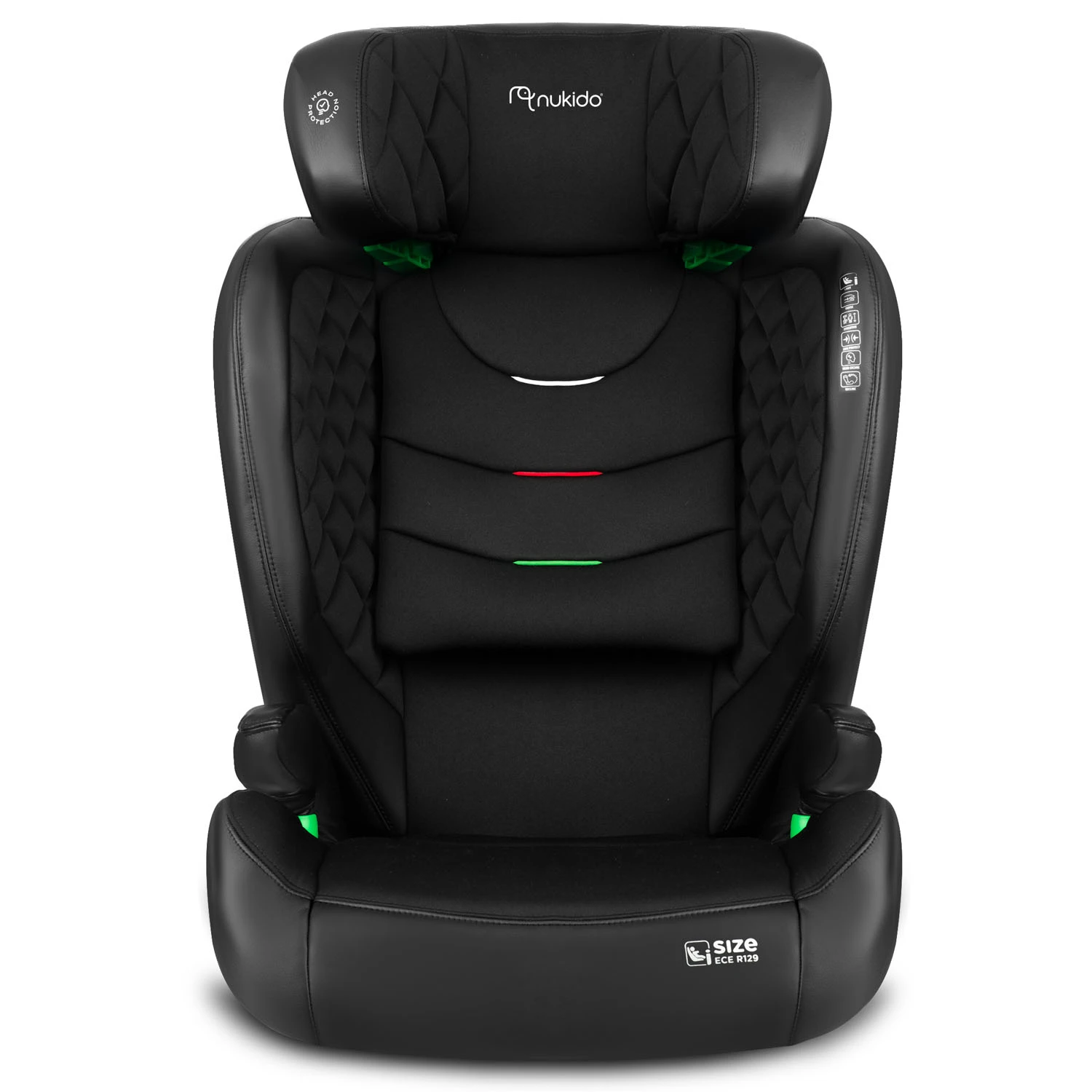 Автокресло Nukido Louis Soft ISOFIX 15-36 кг Черный (430869)