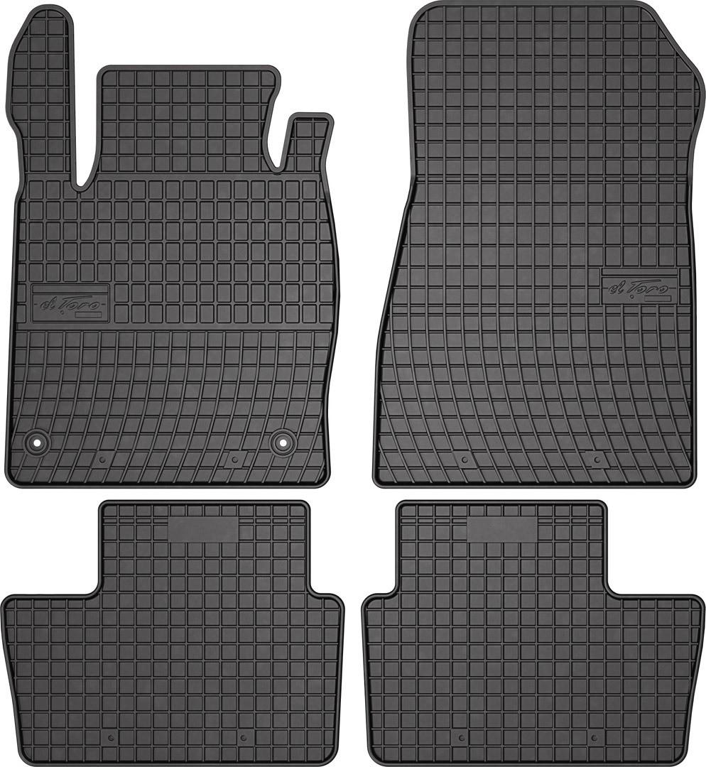 Коврики резиновые Nissan Juke II F16 2019 2017 plastic clips RN22м