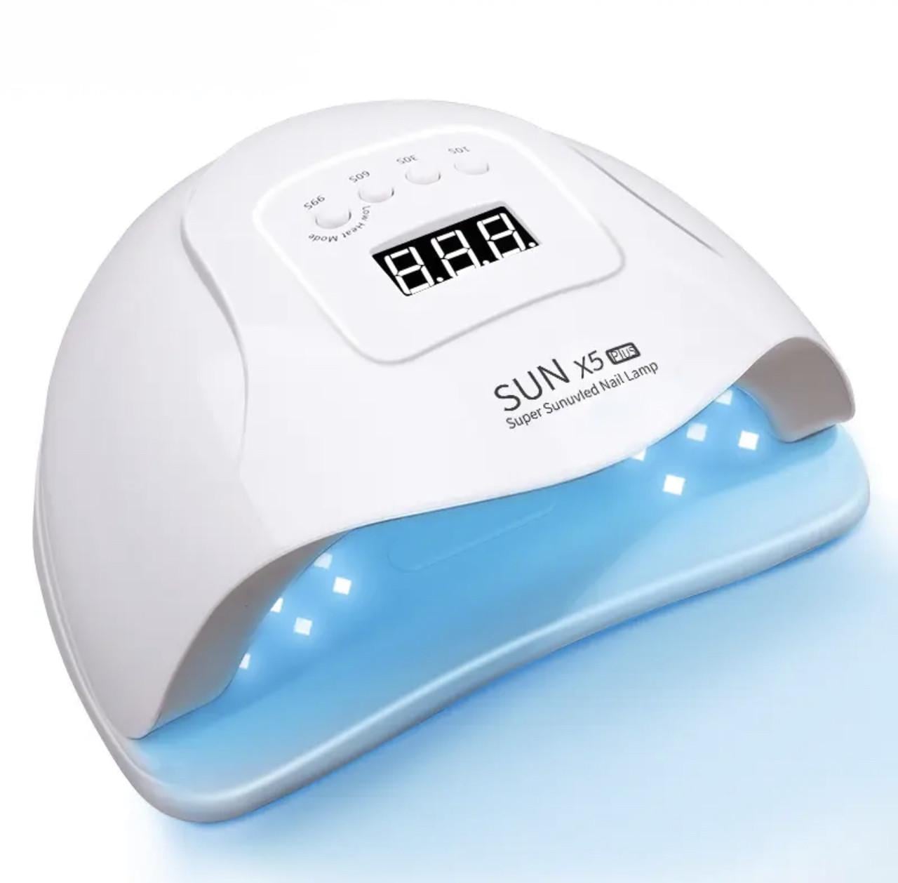 Лампа UV/LED SUN X5 PLUS для сушіння гель-лаку 150 Вт