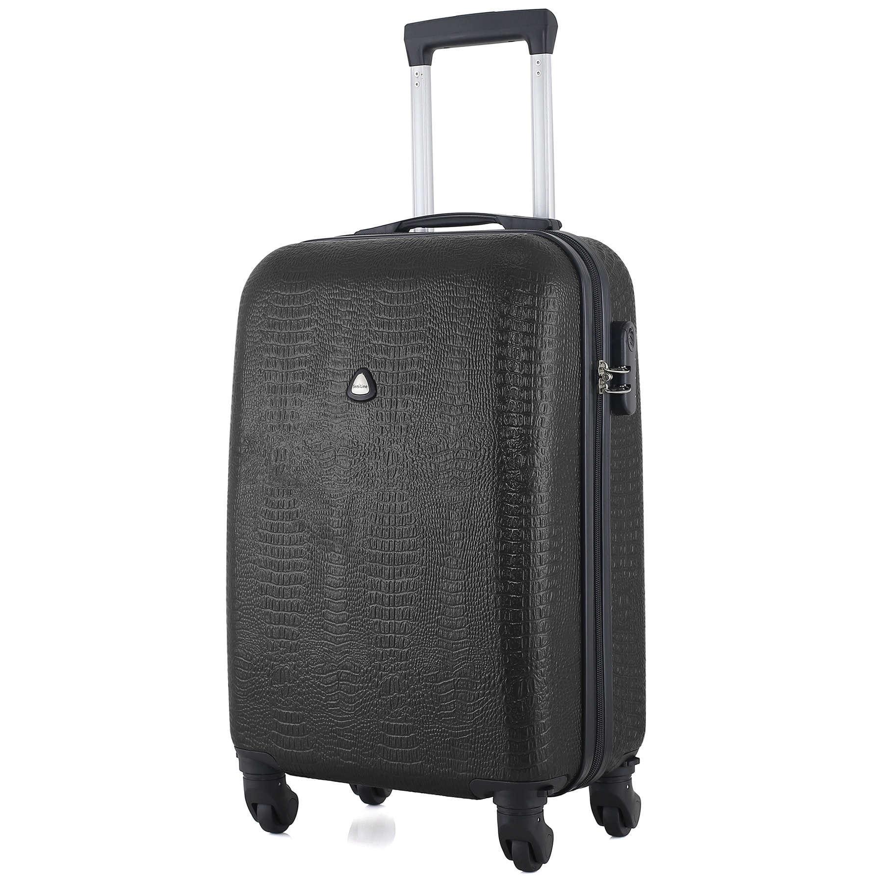 Чемодан SEMI LINE 20" S Black (T5580-2)