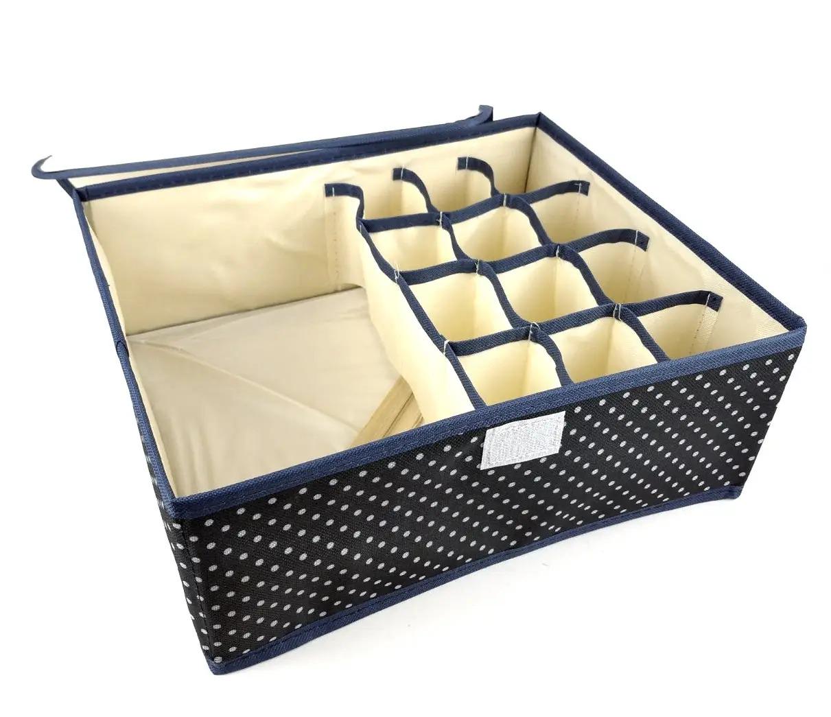 Органайзер для нижнего белья и носков 12 ячеек/1 большое отделение (ОДШ-124-5) - фото 3