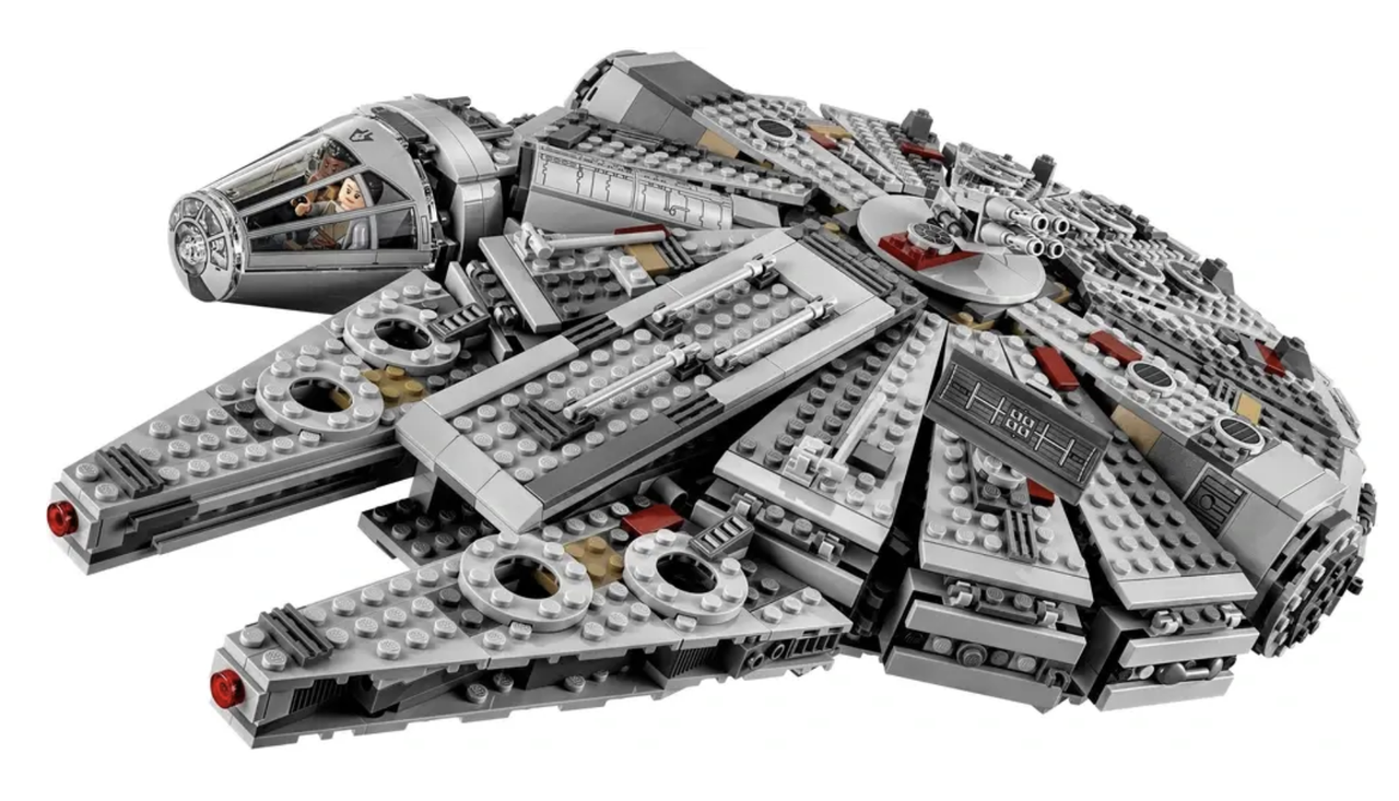 Конструктор Star Wars Сокол тысячелетия MILLENNIUM FALCON 2306 деталей - фото 4