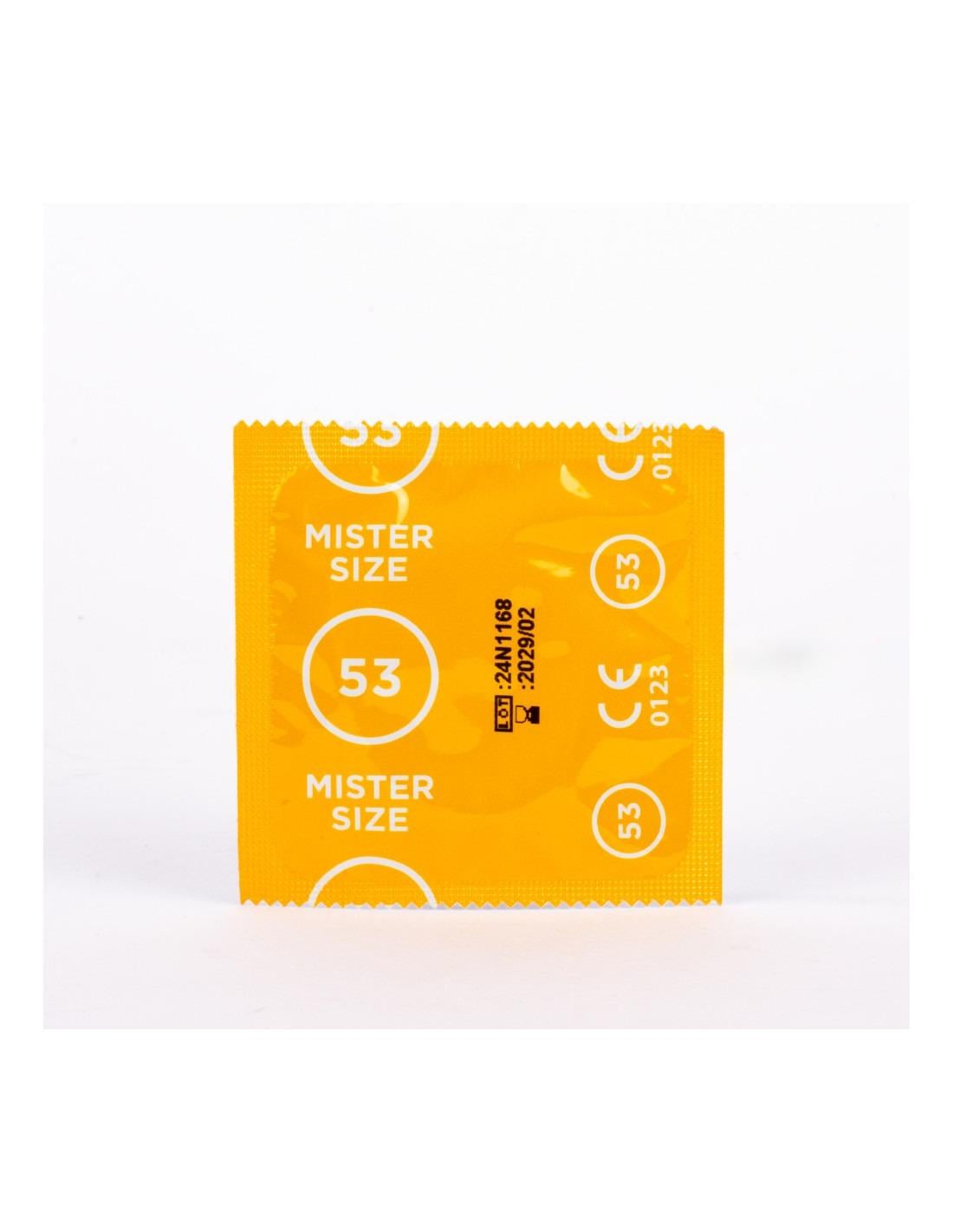 Презервативи ультратонкі Mister Size 53 мм 1 шт. (MS4159440000)