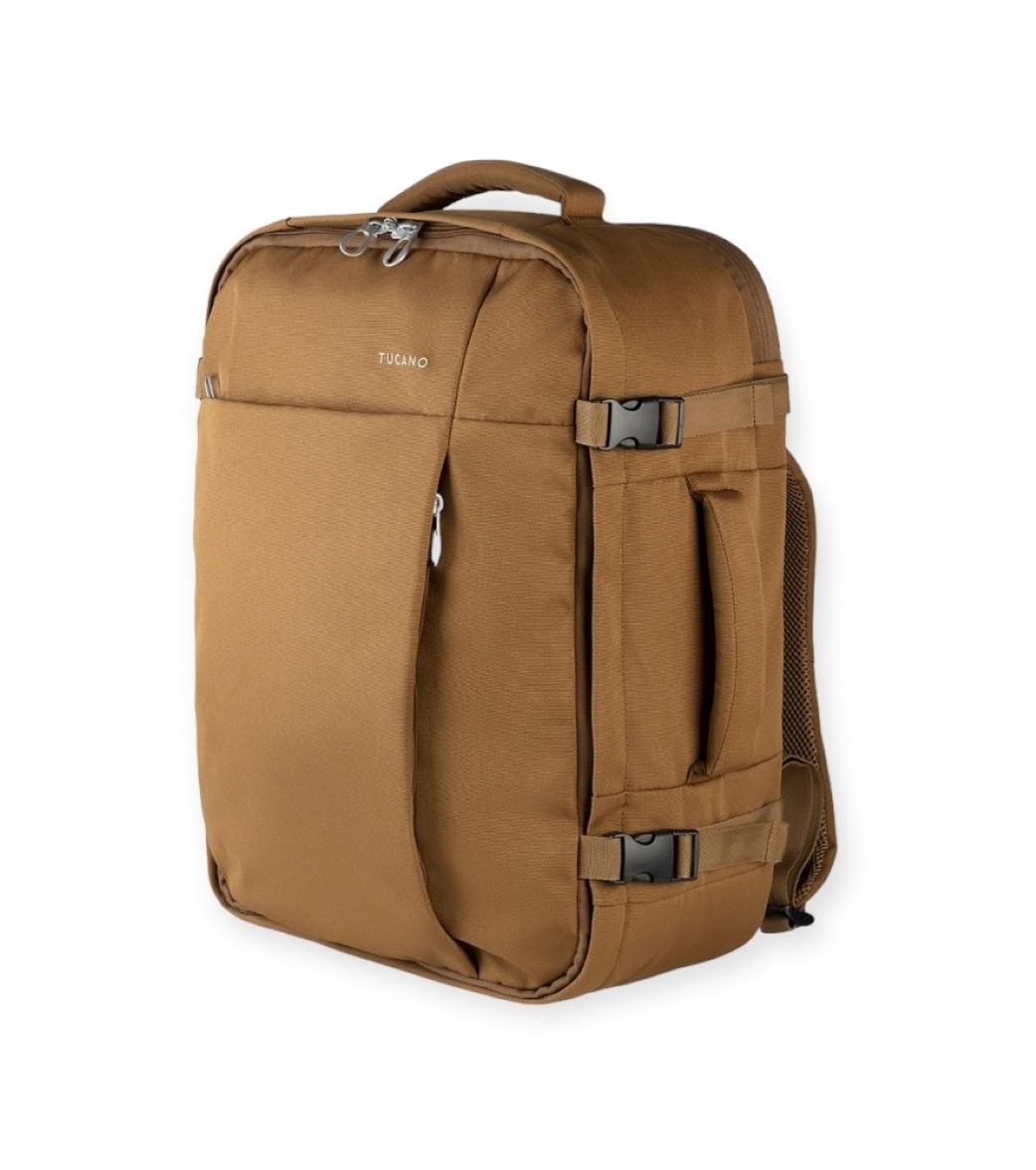 Рюкзак дорожный Tucano TUGO ML CABIN 17" с дополнительными отделениями 28,5 л Коричневый (BKTUG-ML-MC)