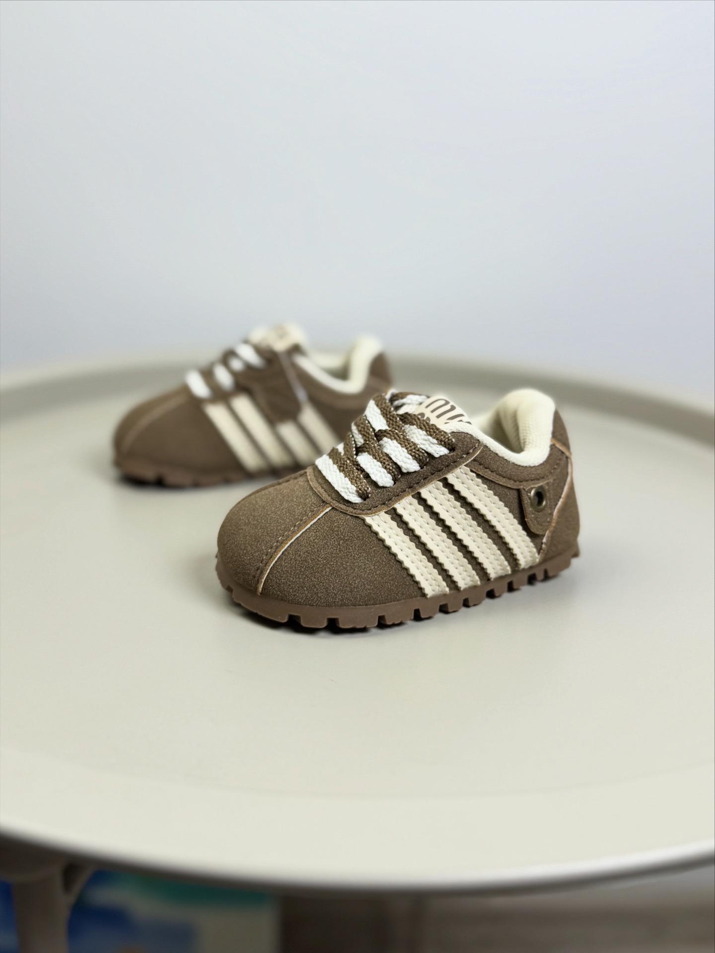 Кроссовки детские 1593 р. 18 Бежевый (29516114) - фото 6 Кроссовки детские 1593 р. 18 Бежевый (29516114) - фото 6