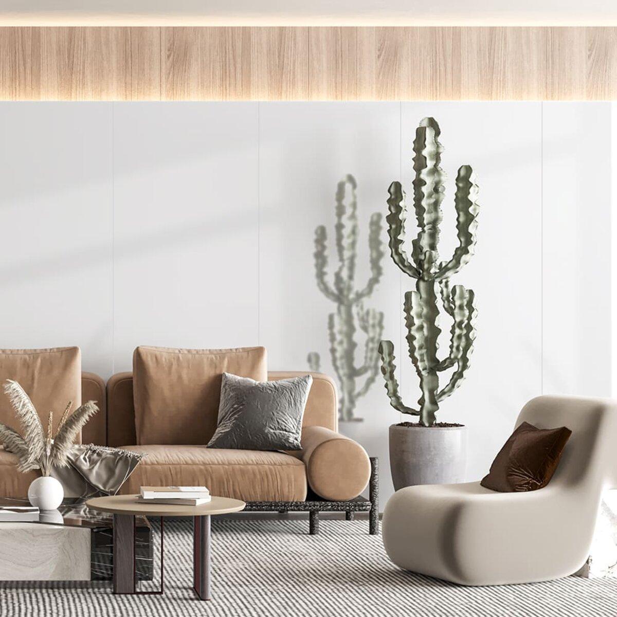 Плитка самоклеящаяся виниловая в рулоне 600х3000х2 мм Белый глянцевый (SW-00001284)