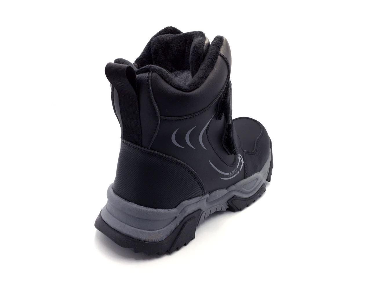 Ботинки зимние для мальчиков BESSKY B2132-1C/34 р. 34 Черный - фото 5 Ботинки зимние для мальчиков BESSKY B2132-1C/34 р. 34 Черный - фото 5