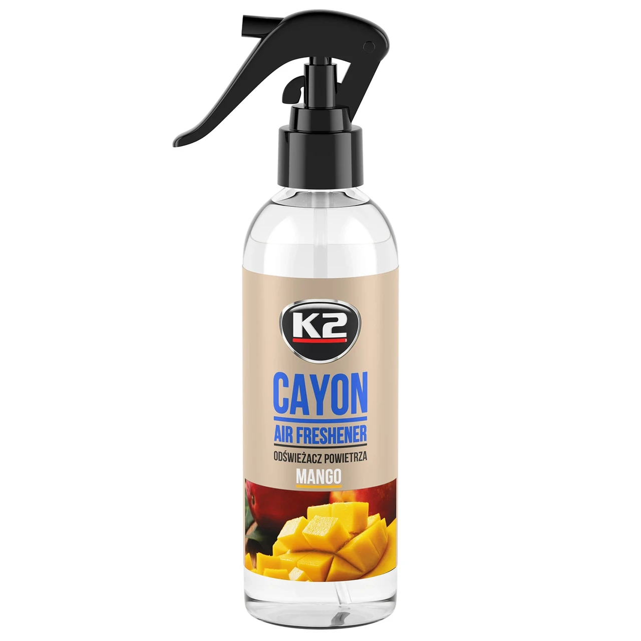 Освежитель воздуха универсальный К2 Cayon Манго 250 мл Освежитель воздуха универсальный К2 Cayon Манго 250 мл