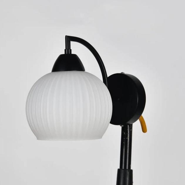 Бра настінне Valeso з металевим кріпленням Е27 IP20 BD666-1 BK Чорний (28687678) - фото 2 Бра настінне Valeso з металевим кріпленням Е27 IP20 BD666-1 BK Чорний (28687678) - фото 2