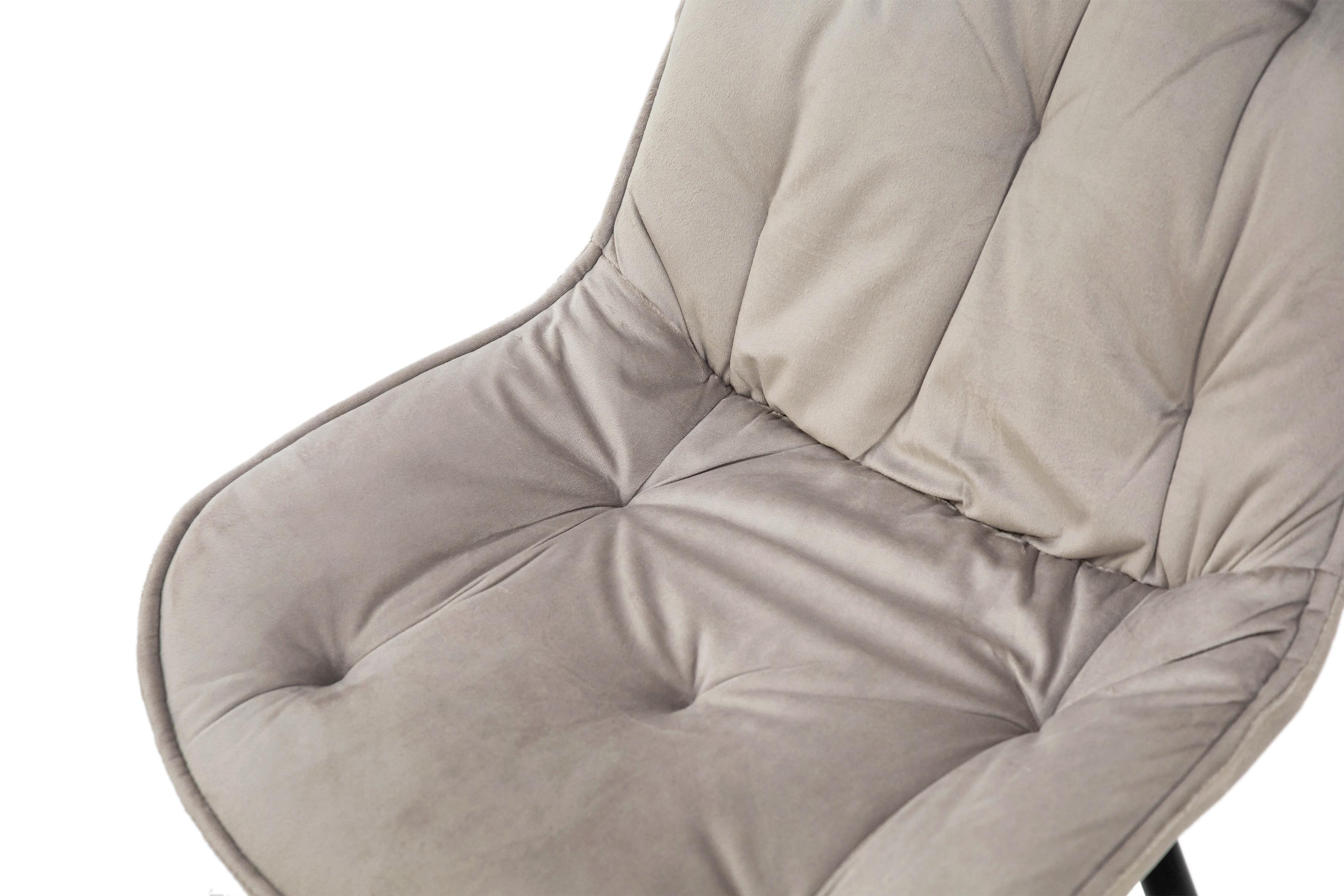 Стілець для кухні та вітальні ГРЕЙС Прадо-R 500х910х580 мм Чорний/Бежевий (GAА0057240) - фото 2 Стілець для кухні та вітальні ГРЕЙС Прадо-R 500х910х580 мм Чорний/Бежевий (GAА0057240) - фото 2