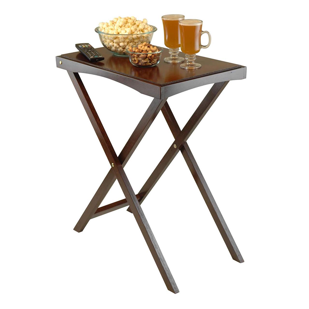 Столик раскладной из дерева Мюррей Мокко (СУН-000210) - фото 2 Столик раскладной из дерева Мюррей Мокко (СУН-000210) - фото 2