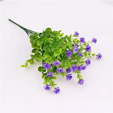 Искусственные цветы для декора устойчивые C00596-1 Фиолетовый - фото 4