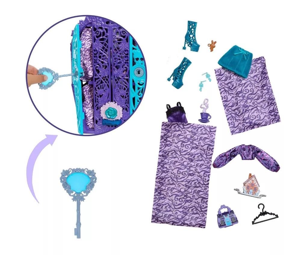 Кукла Monster High Twyla with Dress-Up Closet (2455200376) - фото 5