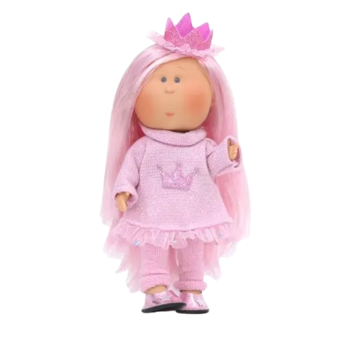 Кукла Nines d`Onil Миа из винила и силикона 30 см Розовый (150-98-3122)