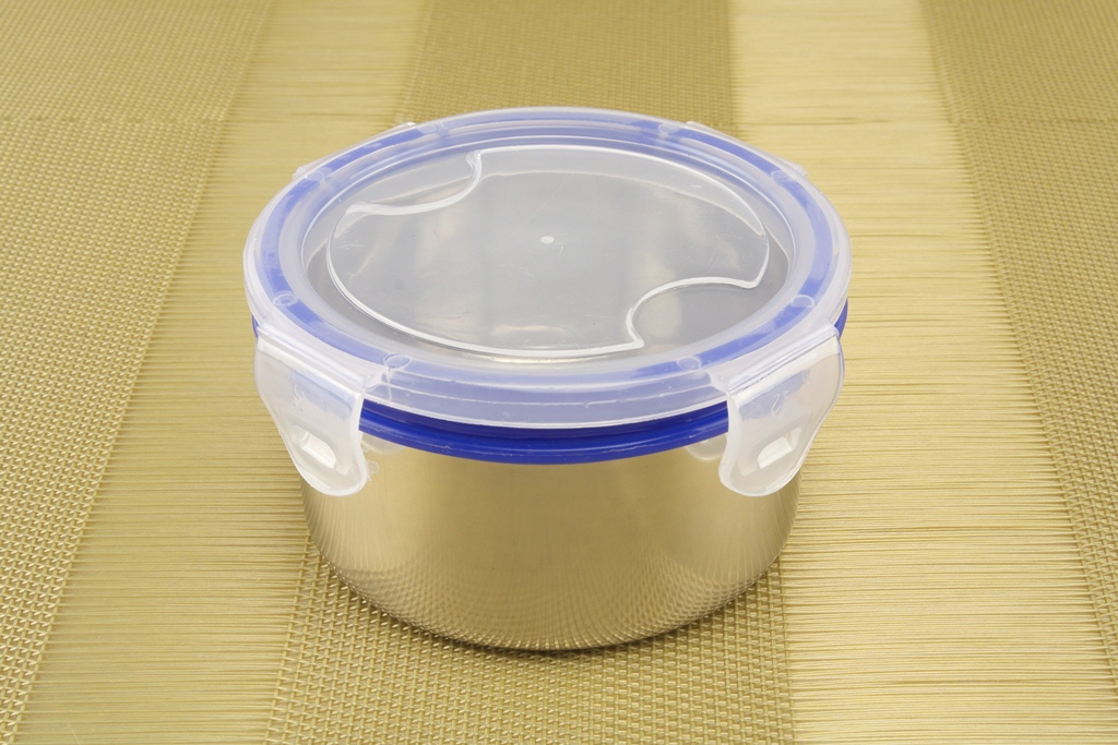 Лоток с герметичной крышкой A-Plus 0624 из нержавеющей стали 750 мл (64350c8f0256fa4f2129f7d3) - фото 2 Лоток с герметичной крышкой A-Plus 0624 из нержавеющей стали 750 мл (64350c8f0256fa4f2129f7d3) - фото 2