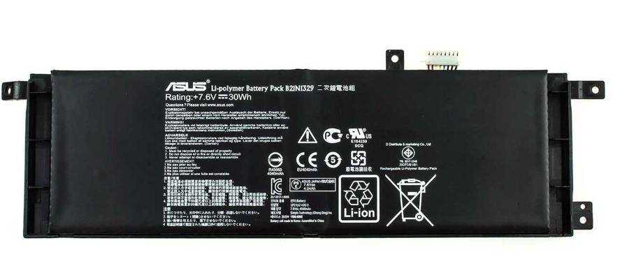 Аккумулятор для ноутбука Asus X553MA 4000 mAh 76V 30 Wh