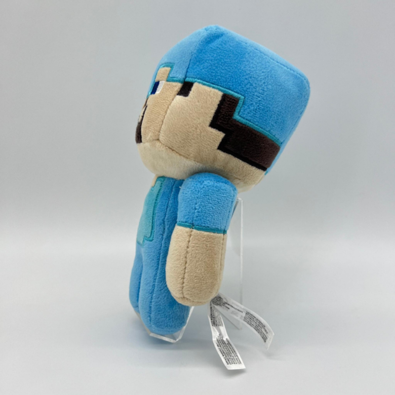 Мягкая игрушка плюшевая Стив в алмазной броне из игры Minecraft 20 см (2579221971) - фото 8 Мягкая игрушка плюшевая Стив в алмазной броне из игры Minecraft 20 см (2579221971) - фото 8