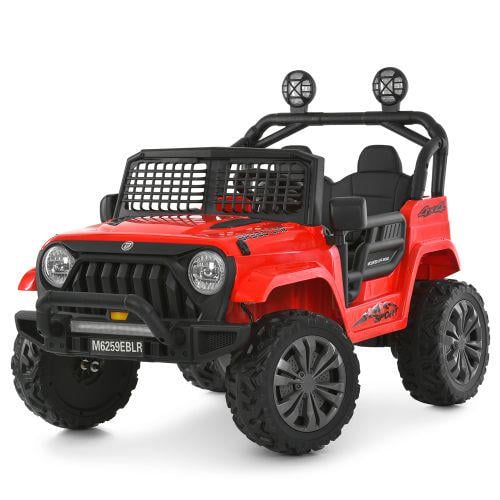 Дитячий електромобіль Джип M 6259EBLR-3 24V Червоний