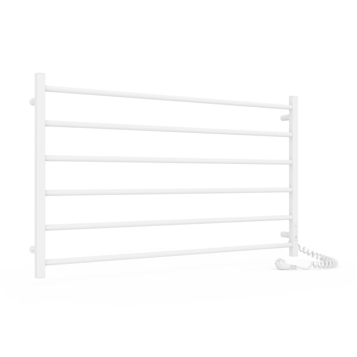 Рушникосушарка електрична Laris Зебра Горизонт ЧФ6 сталева 1000х600 мм з правим підключенням Білий (132-127-77700081)